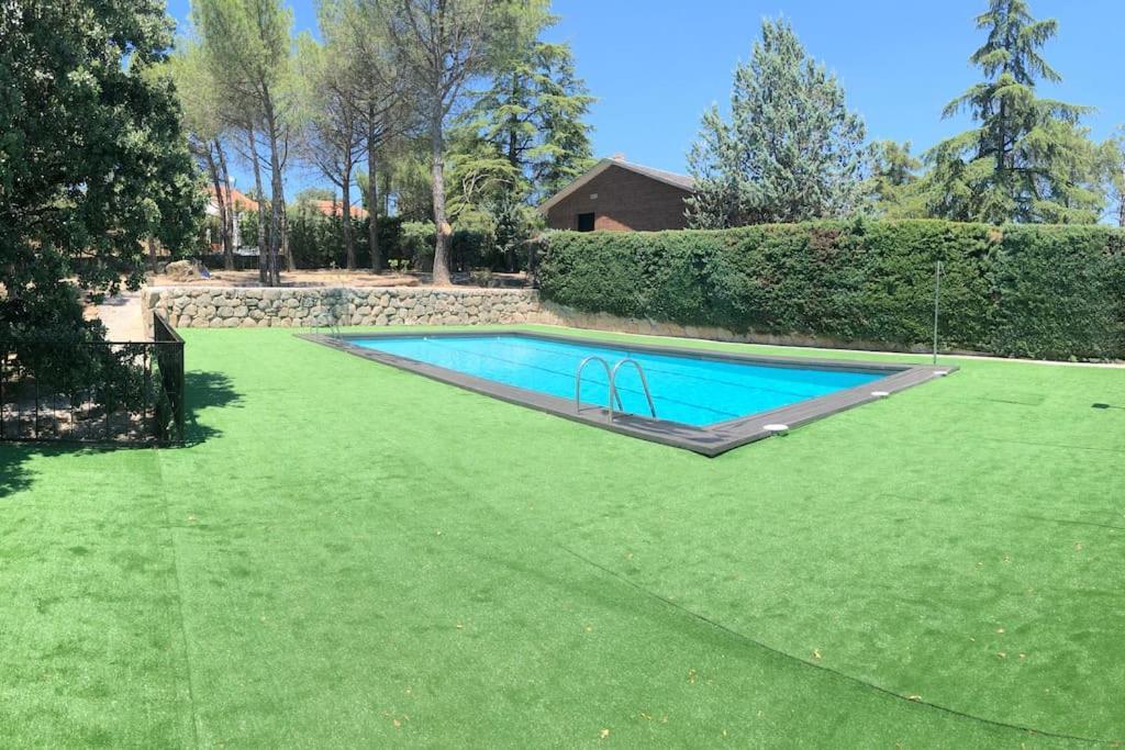 Villa Rana, Con Amplio Jardin, Barbacoa Y Piscina Valdemorillo المظهر الخارجي الصورة
