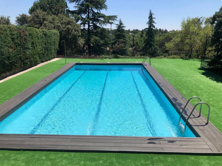 Villa Rana, Con Amplio Jardin, Barbacoa Y Piscina Valdemorillo المظهر الخارجي الصورة